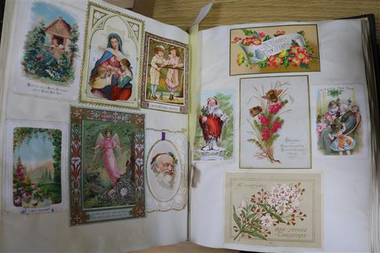 A Victorian scrap album